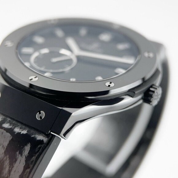 Hublot Classic Fusion Ceramic Black Dial 45mm Manual Wind Men’s 515.CS.1270.VR - Picture 4 of 9